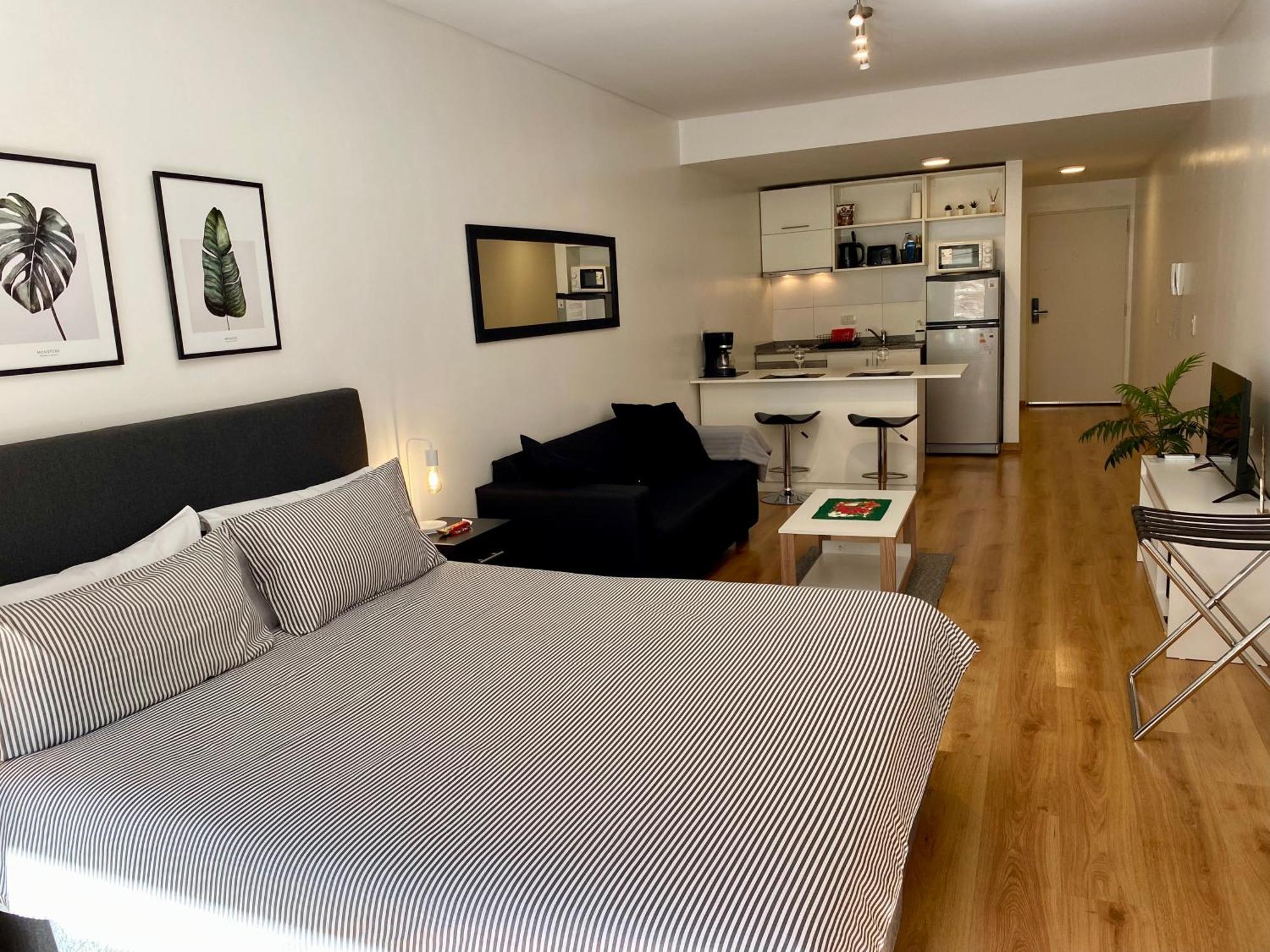 Apartamento Centrico Y Moderno Con Balcon, Piscina, Gimnasio Y Laundry - Buenos Aires, Buenos Aires