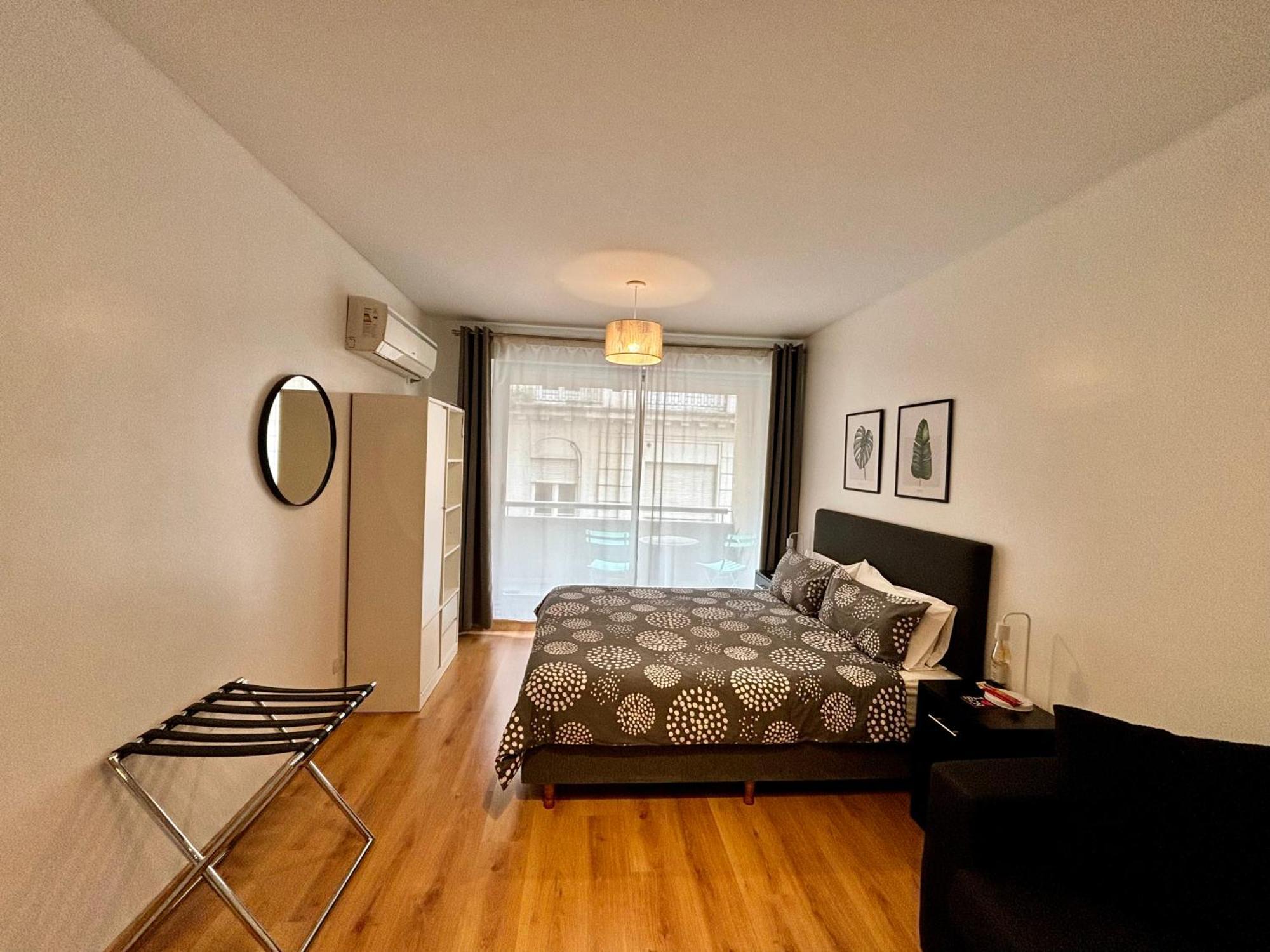 Apartamento Centrico Y Moderno Con Balcon, Piscina, Gimnasio Y Laundry - Buenos Aires — Fotos 2